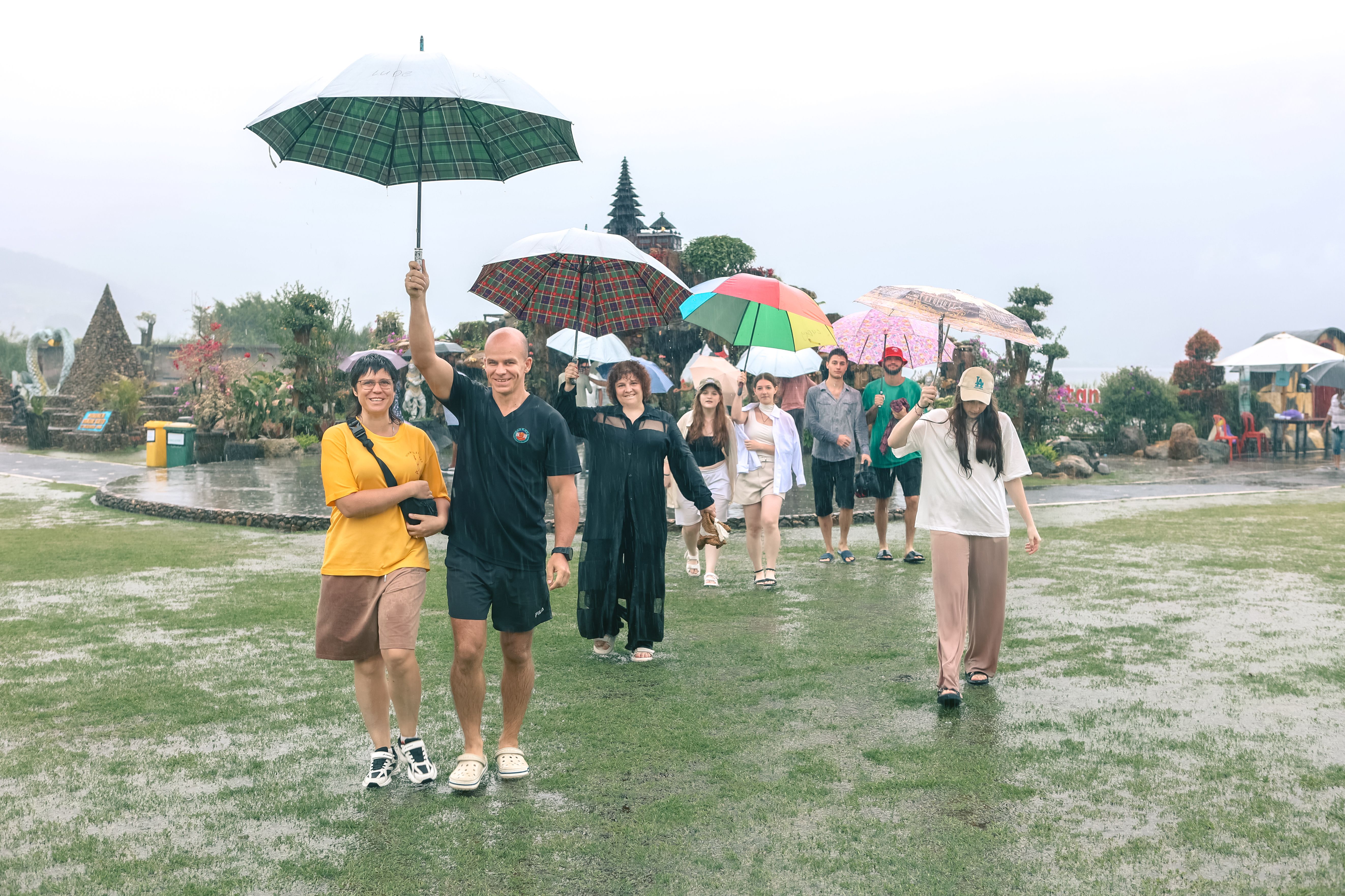 Travelling Bali in the wet season with fewer crowds and vibrant green scenery